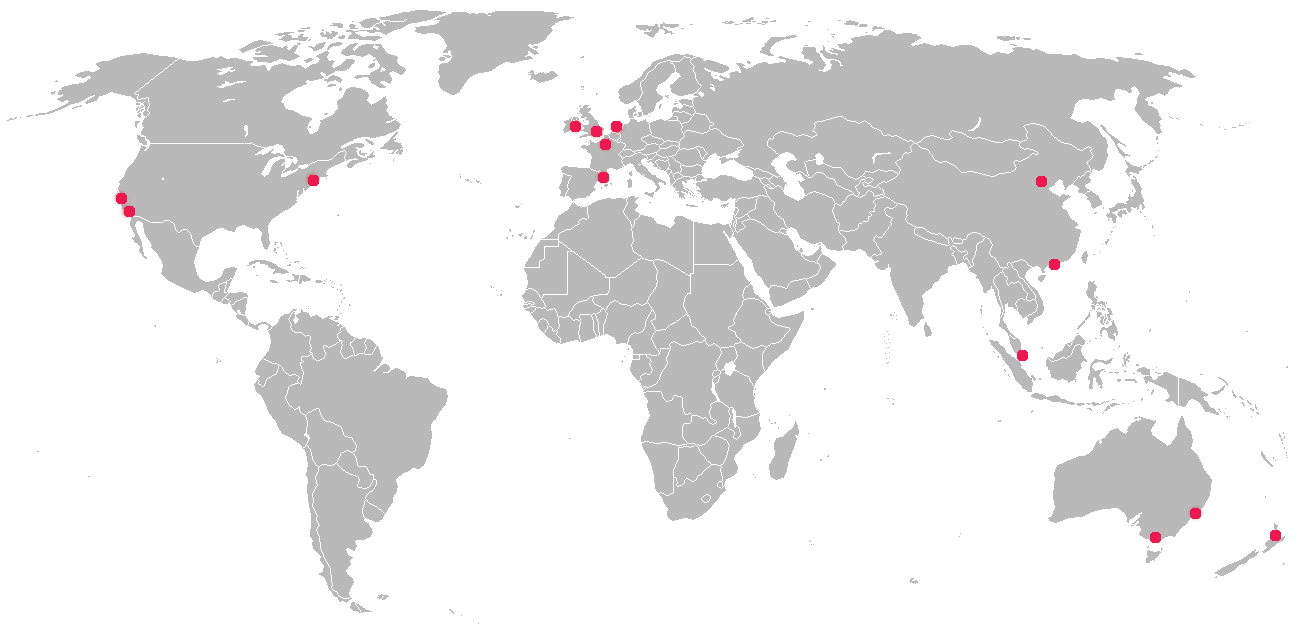 Sedes de Experian CheetahMail en el mundo