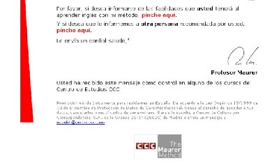 campa�a de email marketing de un cliente de Experian CheetahMail